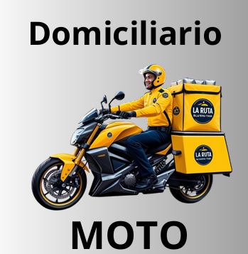 Domiciliario en moto