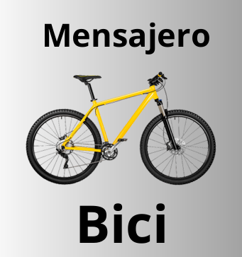 Mensajero en bici